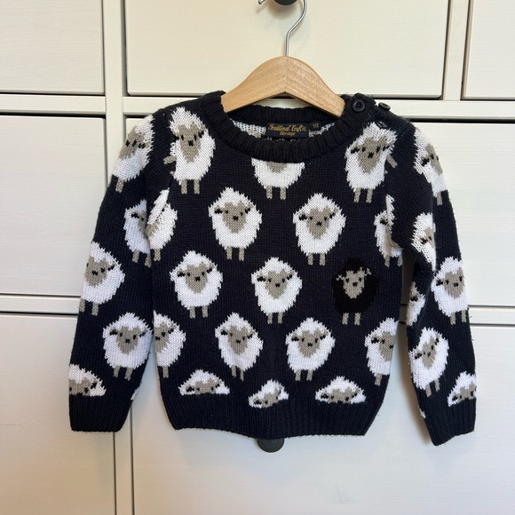 Zara Other - Traditional Craft Heritage Sheep Sweater size toddler 1/2
